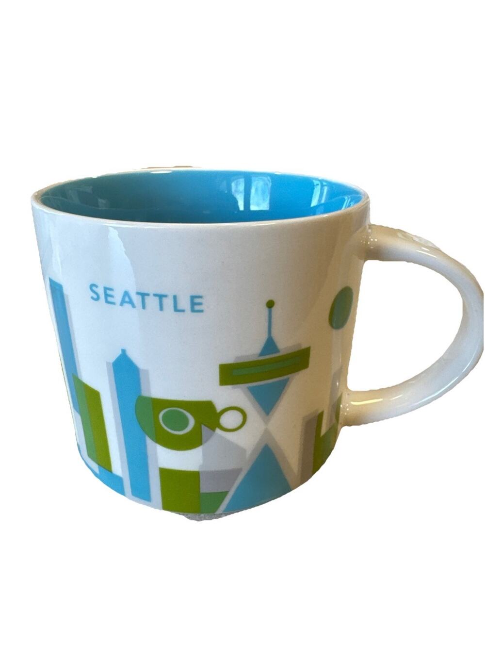 Starbucks Seattle 2015 You Are Here Coffee Mug/Cup 14 oz